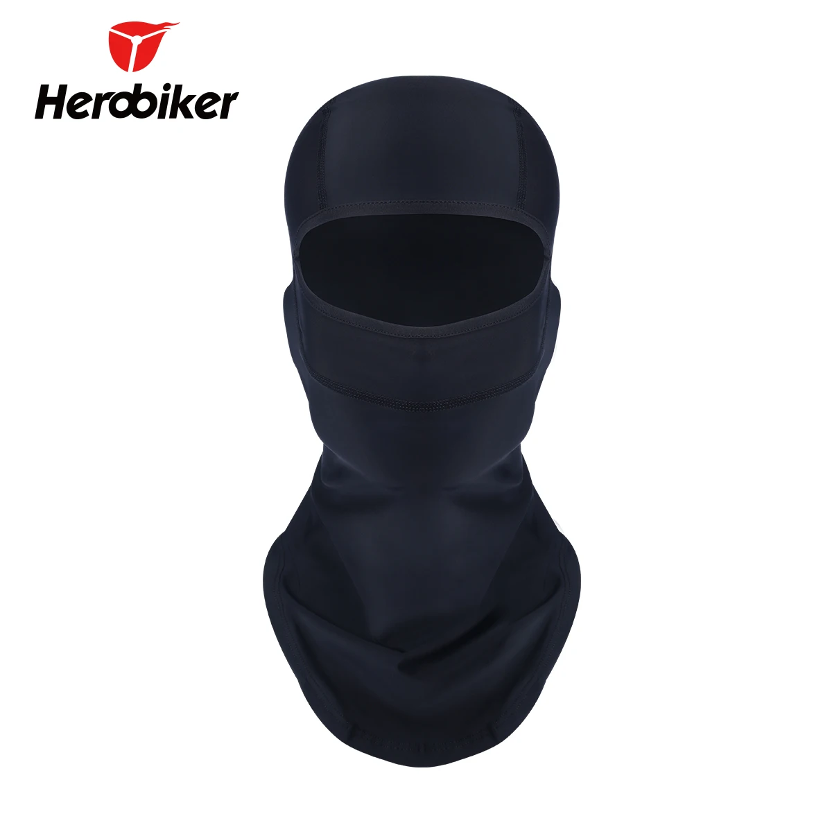 HEROBIKER черная мотоциклетная маска для шлема унисекс ветронепроницаемый