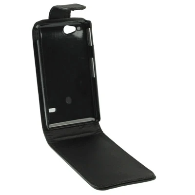 Кожаный чехол книжка для Sony Xperia Go вертикальный защитный кобура / ST27i|flip case|case for