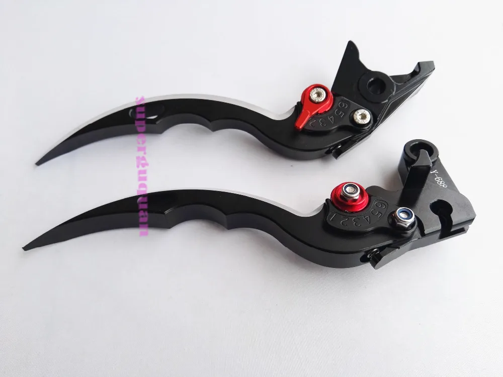 Новинка рычаги тормоза и сцепления для мотоцикла с ЧПУ стиль лезвия Yamaha YZF R6 1999 2004