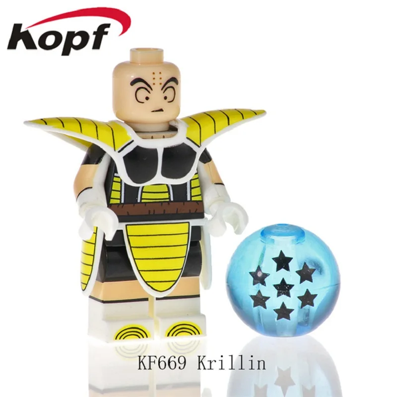 KF669 Without Box Один Dragon Ball Z сын Goku vegeta Recoom Raditz модель строительные блоки действие для Детский подарок игрушки KF6057 - Цвет: KF669 Without Box