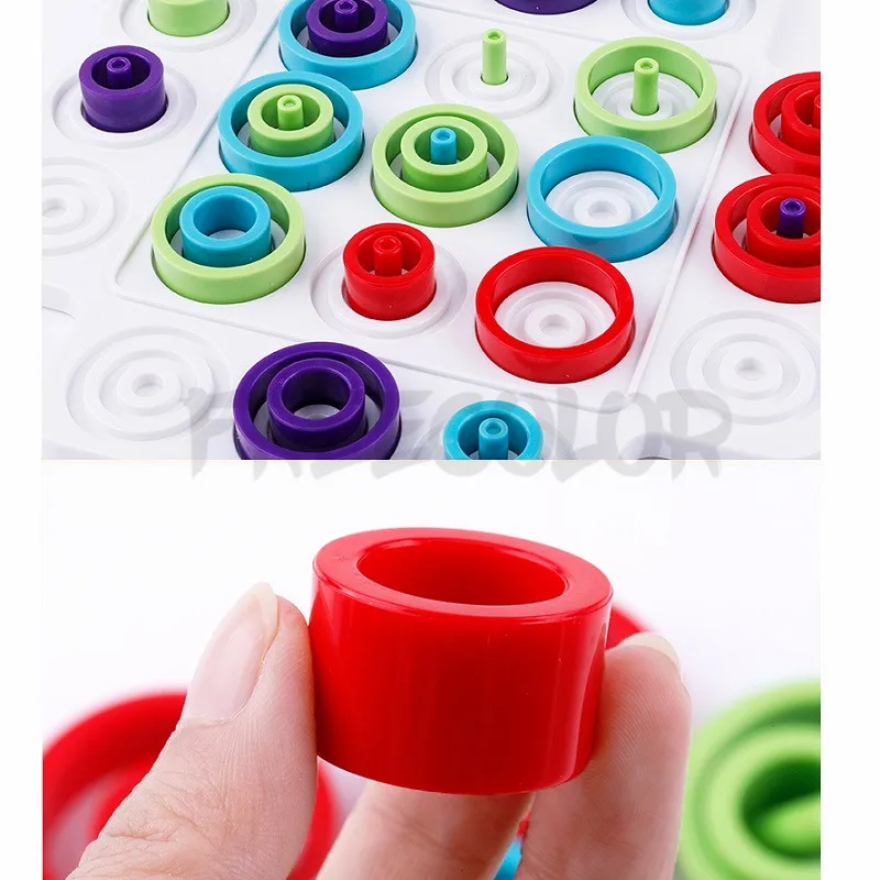 Детская игрушка головоломка IQ интеллектуальная Семейная Игрушка ловушка для