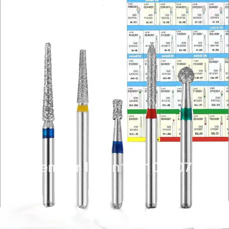 Бесплатная доставка 90 шт. хорошее качество стоматологический алмазный Бур