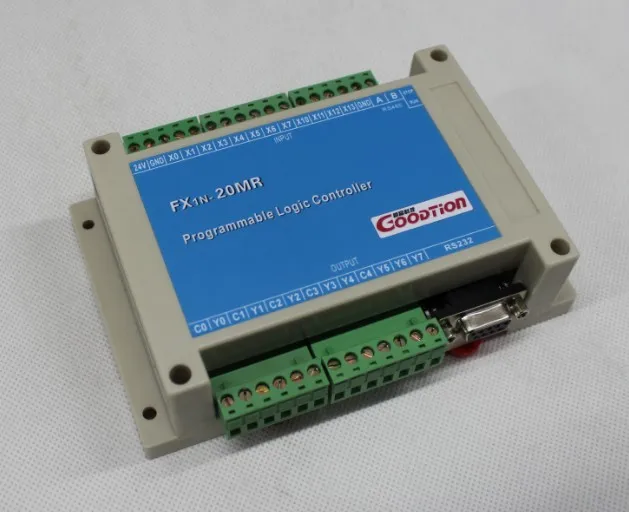 FX1N 20MR релейная плата модуля 32 бит RS232 RS485 Modbus 24VDC для Mitsubishi ПЛК высокоскоростной