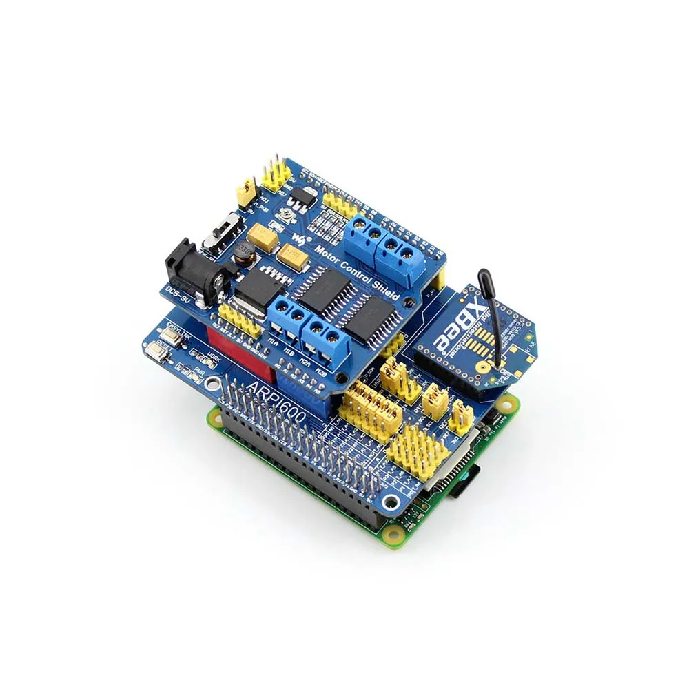 Плата расширения ARPI600 IO для всех RPi 3 B/3B +/2 B управления мотором/GSM/GPRS Щит и XBee с