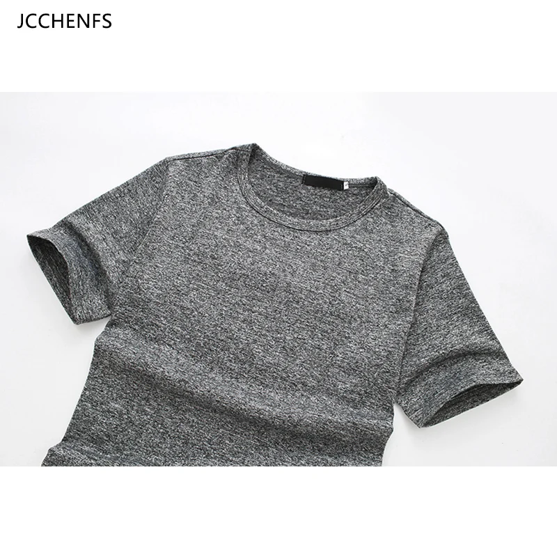 JCCHENFS 2018 большой Размеры Для мужчин футболка модные фабричные стрейч