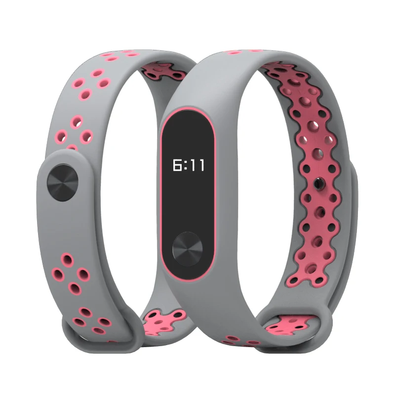 Силиконовый ремешок для часов Mi Band 2 Xiaomi аксессуары Miband 2|Смарт-аксессуары| |
