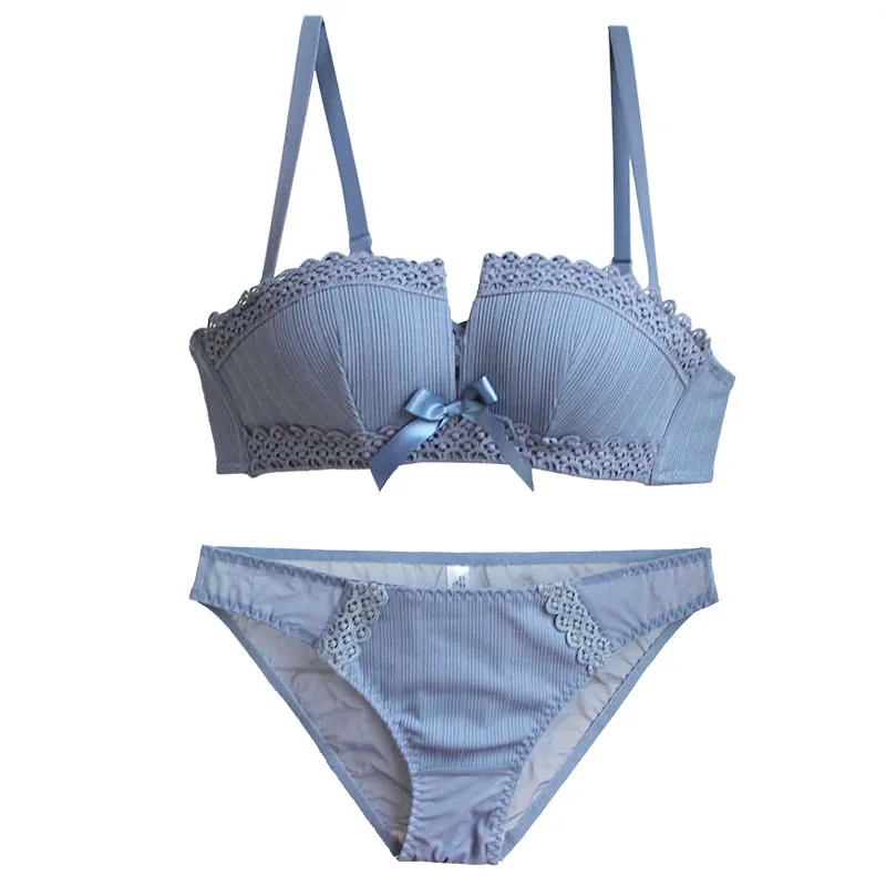 2019 на косточках половина чашки 1/2 сексуальный бюстгальтер наборы Размер AB 70 85