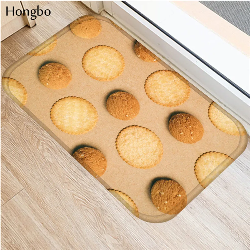 Коврики Hongbo Macaroon с рисунком печенья противоскользящий напольный коврик уличные