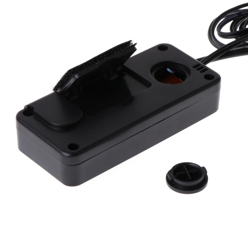 

New Mini Digital Car LCD Display Indoor Outdoor Thermometer 12V Vehicles 1.5m Cable Sensor qyh