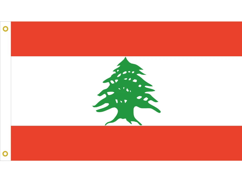 

Lebanon National Flag 3X5 Feet Polyester Printed Banner Flags 90*150cm/60*90cm/40*60cm Flying Hang Big flag 15*21cm hand flag