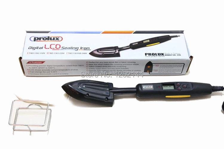 Prolux Электрический цифровой Lcd уплотнительный утюг 110V 230V PX1362 PX1363 PX1365 с точным контролем температуры для покрытия пленки
