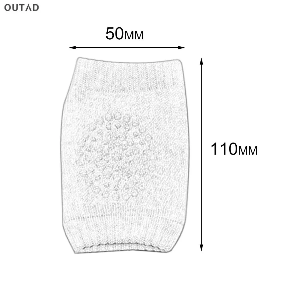 

Toddler Kids Kneepad Protector Soft Thicken Terry Non-Slip Dispensing Safety Crawling Baby Leg Warmers Well Knee Pads For Child