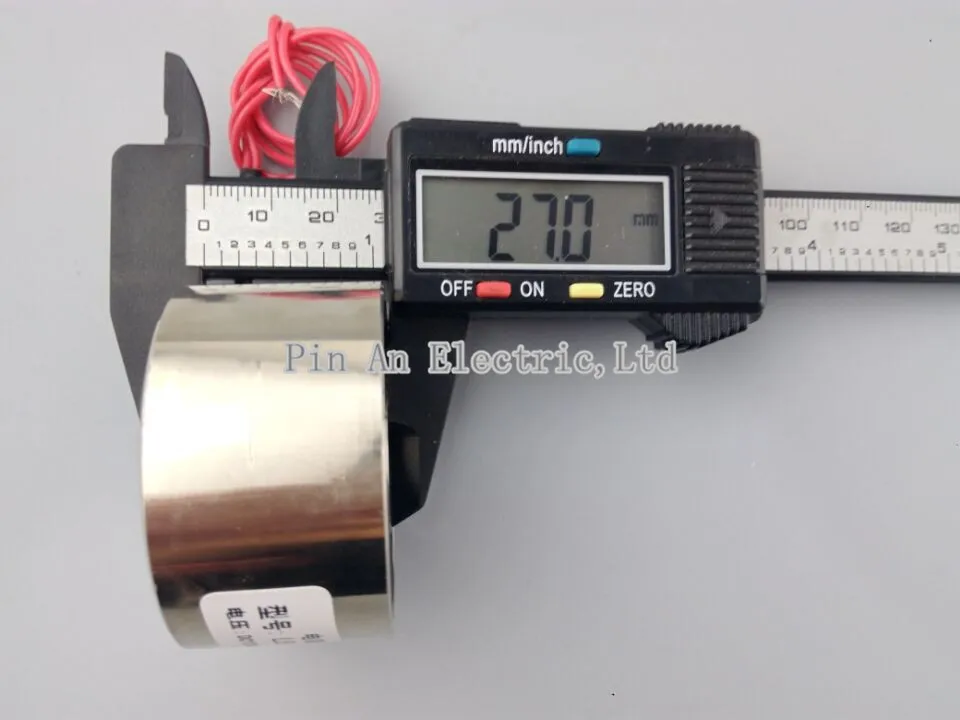 Holding Electric Magnet Lifting Waterproof P50/27 DC12V 24V 50Kg 500N Solenoid Sucker Electromagnet | Обустройство дома