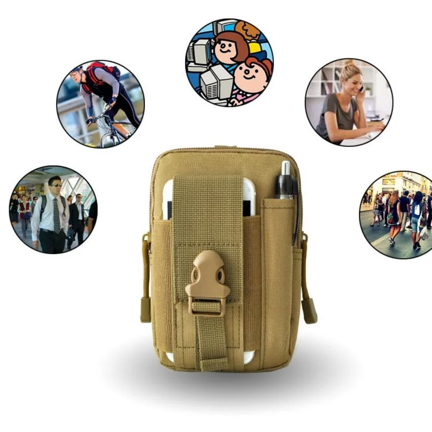 Военная камуфляжная сумка для мужчин тактическая Водонепроницаемая телефона