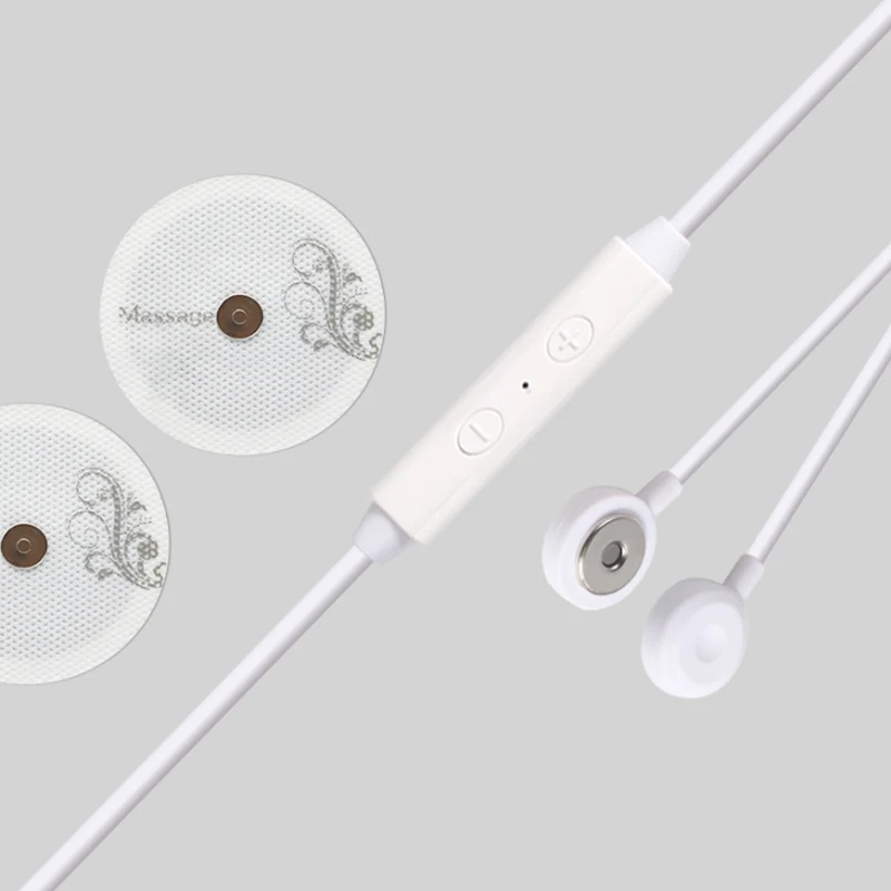 Mini Massage Stickers Electronic Pulse Massager USB Charge pulse massage application with 6 modes muscle pain/fatigue treatment | Красота и