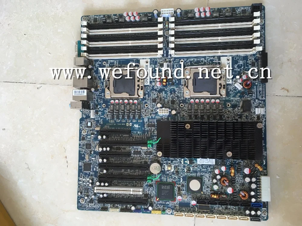 Материнская плата для рабочей станции Z800 591182 001 460838 003 X58 LGA1366 материнская