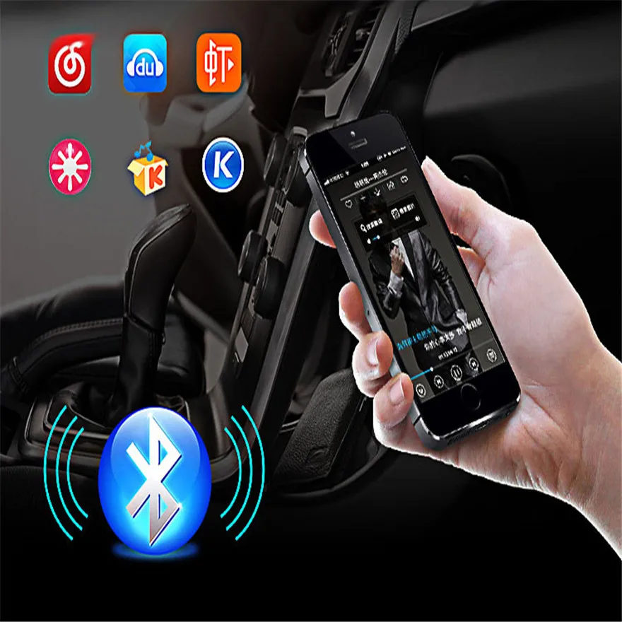 Bluebooth для автомобилей MP3 плеер автомобильный fm карта Машина громкой связи радио U