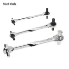 Шестигранный ключ с трещоткой 4*5-6*8 6*8-10*12 10*12-14*17 Cr-Mo, двусторонний гаечный ключ, ручной инструмент, 1 шт.