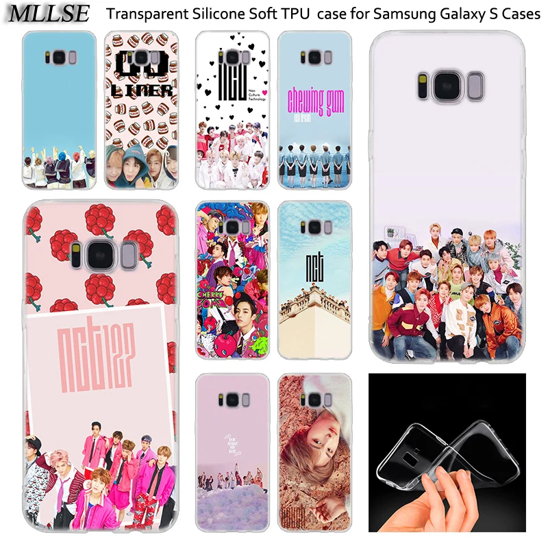 Популярный силиконовый чехол NCT 127 Kpop Boy для Samsung Galaxy Note 10 Plus S8 S9 S10 5G S6 S7 Edge S5 S10e 5