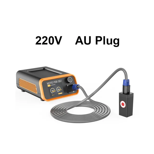 Au Plug WOYO PDR-007 PDR 007 универсальные автомобильные Наборы инструментов для ремонта кузова, наборы для удаления вмятин, инструменты для ремонта листового металла, горячая коробка, PDR инструменты, DHL Fr - Цвет: Au Plug