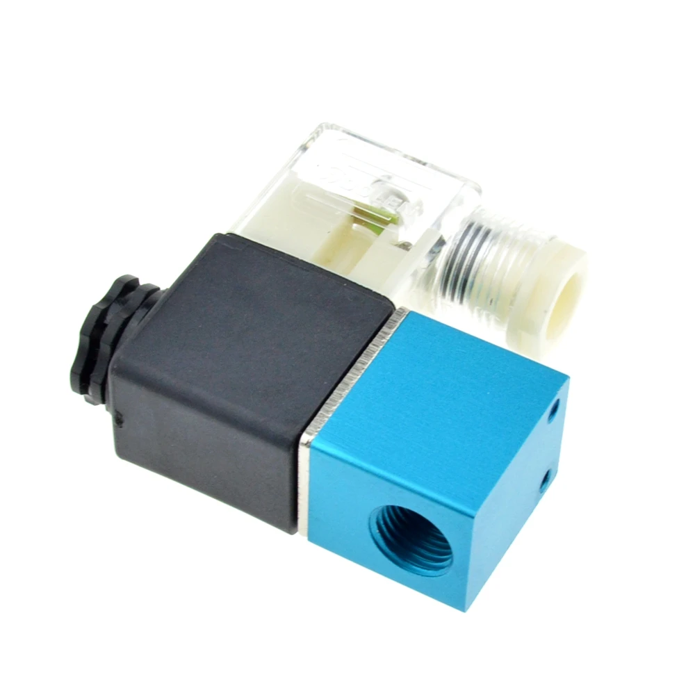 12V 24V 220V Volt Pneumatic Electric Solenoid Valve 2 Position Port Normally Closed Air Magnetic 6mm 8mm Hose Connection | Обустройство