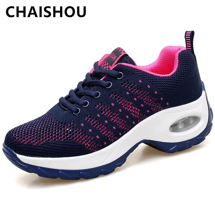 Женские дизайнерские туфли 2019 весенние кроссовки на плоской подошве сетчатые