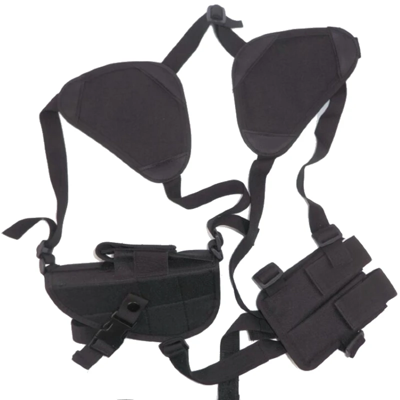 Регулируемый тактический наплечный кобура для пистолета двойная скрытая под