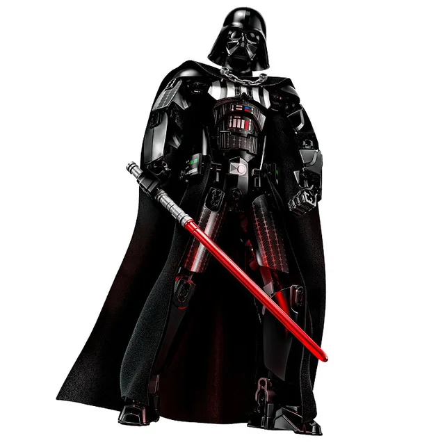 Совместимая игрушка legoings Star Wars Buildable Figure Building Block Kylo Ren Чубакка Дарт Вейдер Boba Jango