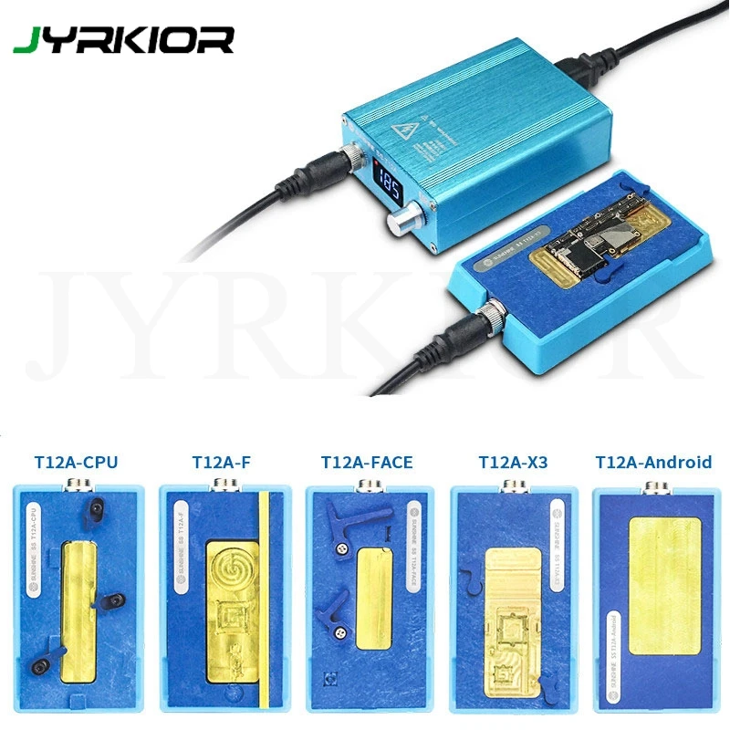 Jyrkior SS-T12A для iPhone X XS Max отпечатков пальцев лица ID ремонт материнская плата слоистая нагревательная станция платформа для распайки инструменты