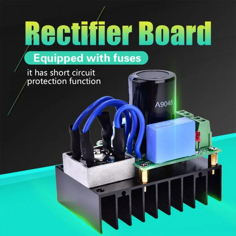 0-220VAC to 0-311VDC Rectifier Board Universal Multiple Protection Module AC-DC Converter | Обустройство дома