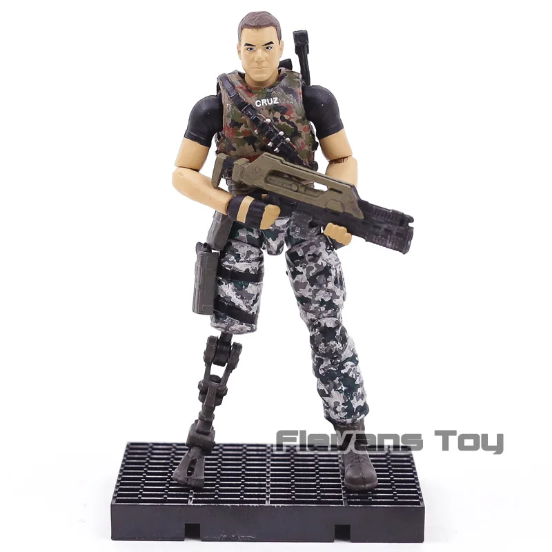 HIYA TOYS Aliens Colonial Marines Cruz Bella Redding Xenomorph Raven Crusher 1:18 ПВХ фигурка игрушки