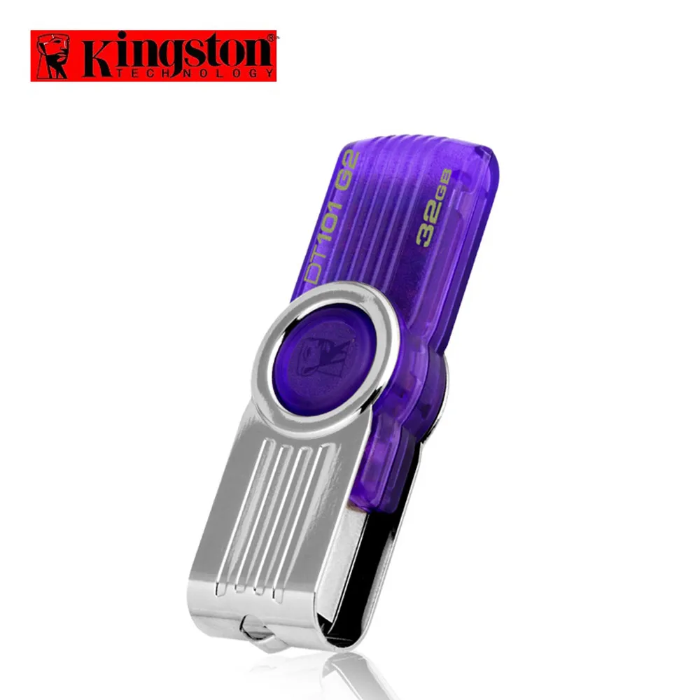kingston USB флеш-накопитель 32 Гб DT101G2 USB 2,0 вращающийся флеш-накопитель usb флешка 32 ГБ флеш-накопитель Поворотная карта памяти