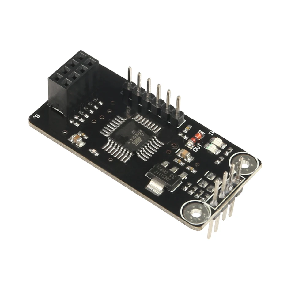 Разъем адаптера Aokin ATMEGA48 NRF24L01 плата модуль беспроводной защиты SPI к IIC I2C TWI