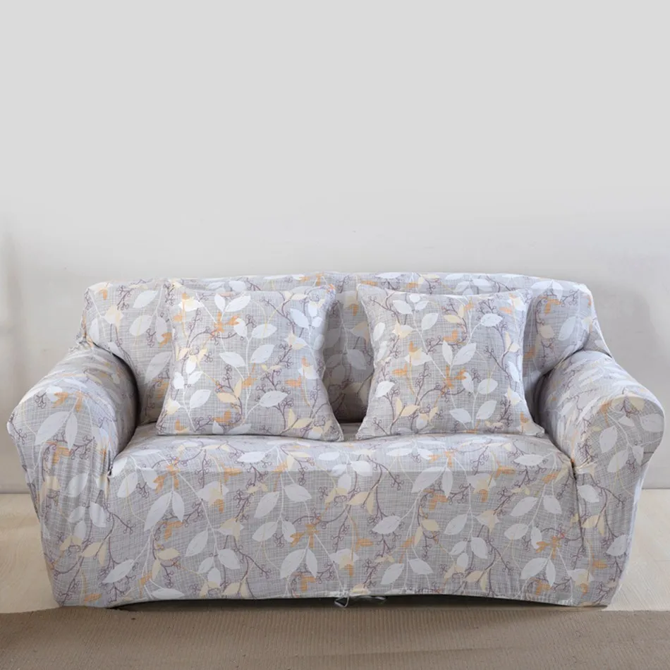 014 Розовые цветы Чехлы для дивана кровати для гостиной Loveseat спандекс Угловые Чехлы для кресел универсальные растягивающиеся покрытия для мебели плюшевые - Цвет: 014