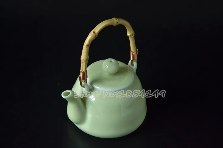 WIZAMONY новая хрустальная глазурь Di Kiln Longquan Celadon Zisha керамика искусство Китай чайник фарфор Исин глина антикварный чайник
