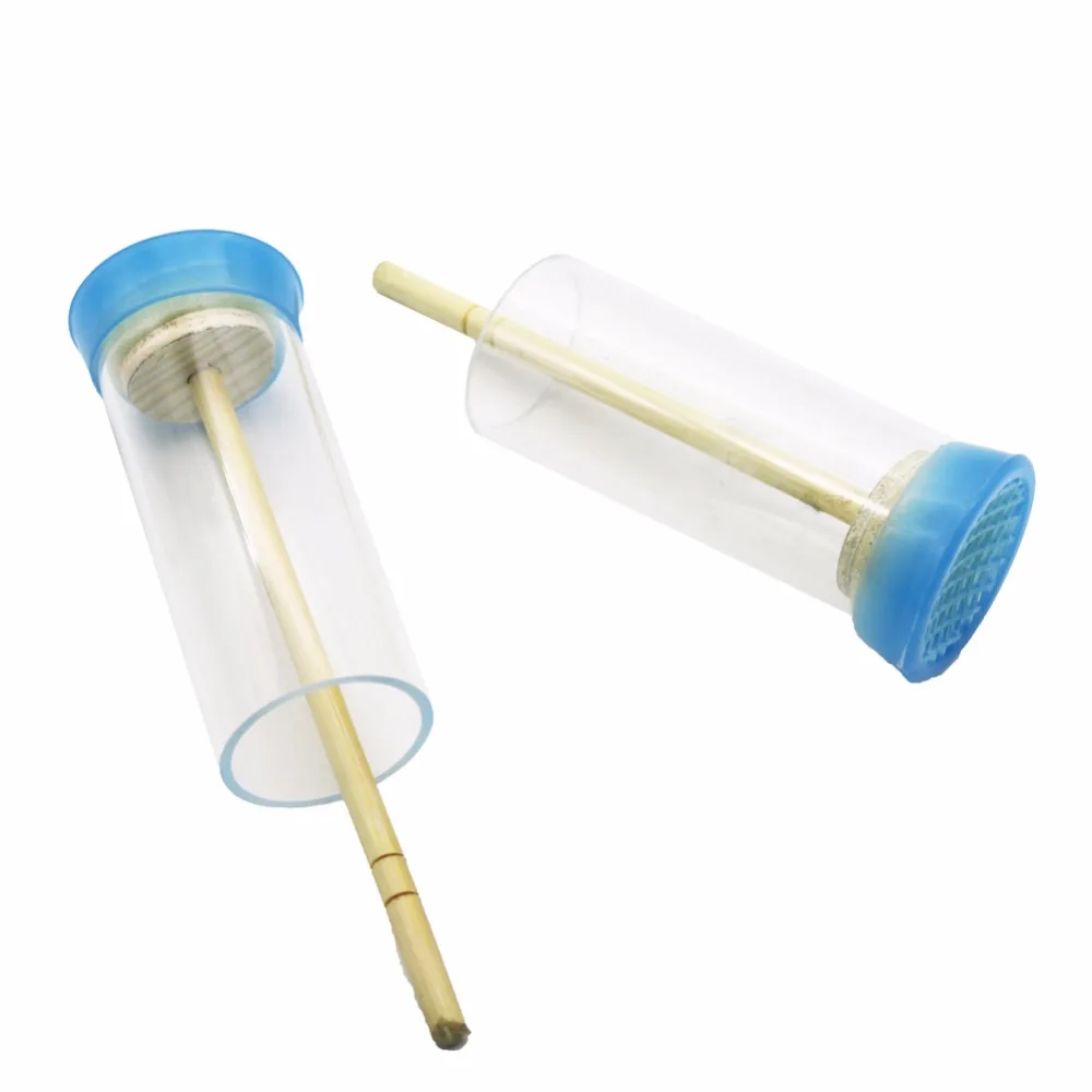 Пластиковая флакон для маркировки пчеловодства 1 шт. деревянные палочки с губкой