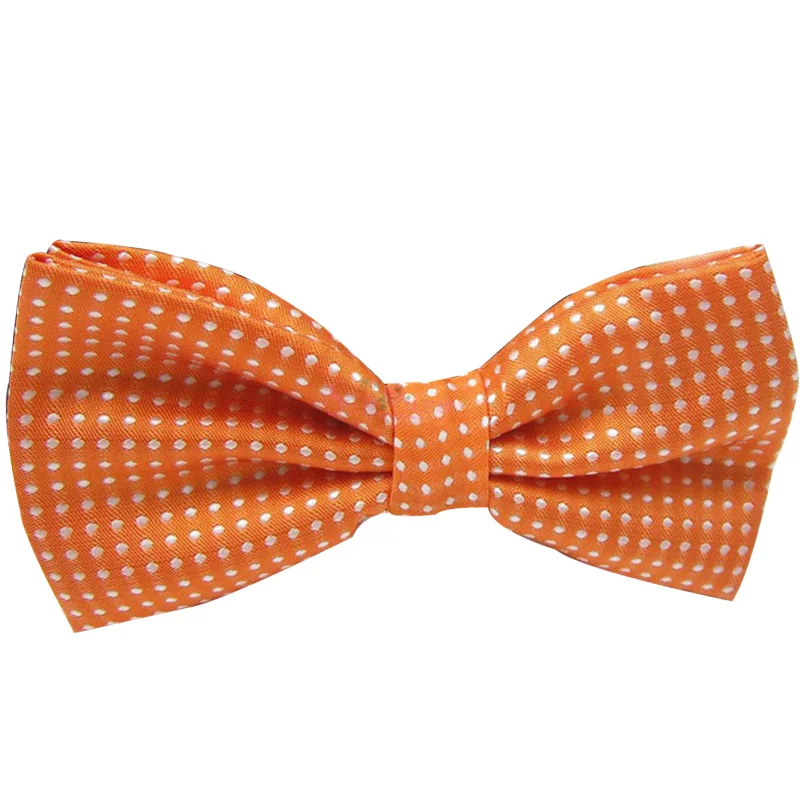 a05 orange Adult Галстук-бабочка для мужчин, Официальный галстук для мужчин, деловой Свадебный галстук-бабочка для маленьких мальчиков, мужская рубашка в горошек, подарок, TRAA0426 - Цвет: a05 orange Adult