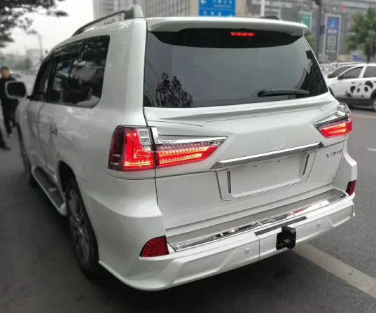 Спойлер для Lexus LX570 крыло 2016 2017 2018 2019 украшение автомобиля некрашенный и цветной