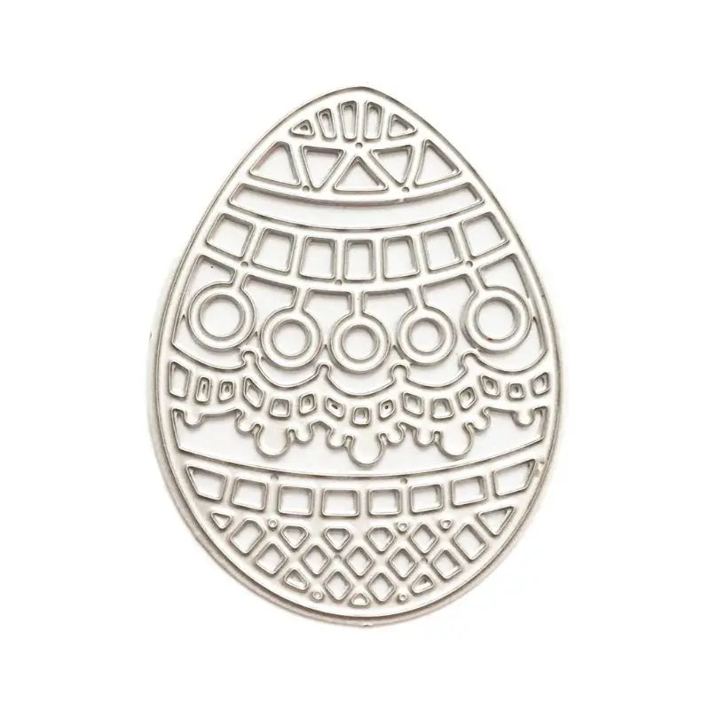 Easter Egg Счастливый пасхальное яйцо/яйцо кролик из металла прорезной трафарет для окраски DIY Скрапбукинг фото штамп для альбомов тиснение бумаги ремесла Декор - Цвет: Easter Egg