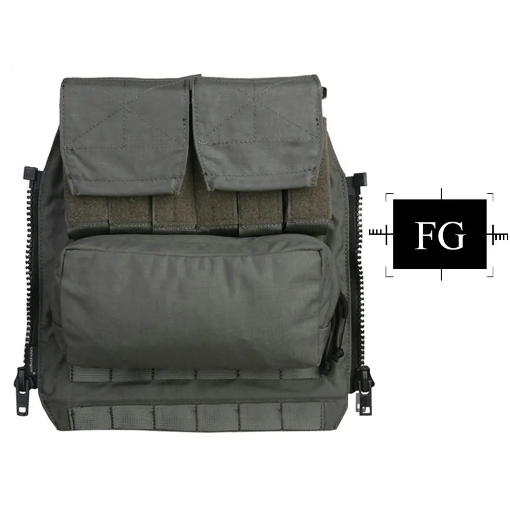 EMERSONGEAR рюкзак с молнией на панели для AVS JPC 2,0 CPC Жилет Охотничий страйкбол Пейнтбол боевой рюкзак мультикам черный EM9286