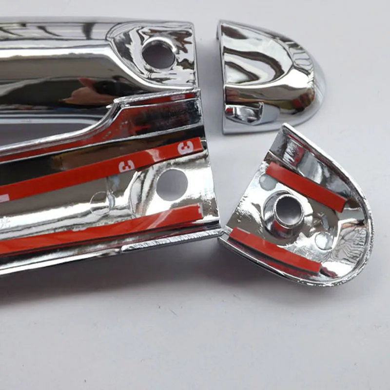 

Free Shipping For Nissan Juke 2010-2015 ABS chrome Door Handle Cover Door Handle straps car accessories 4pcs