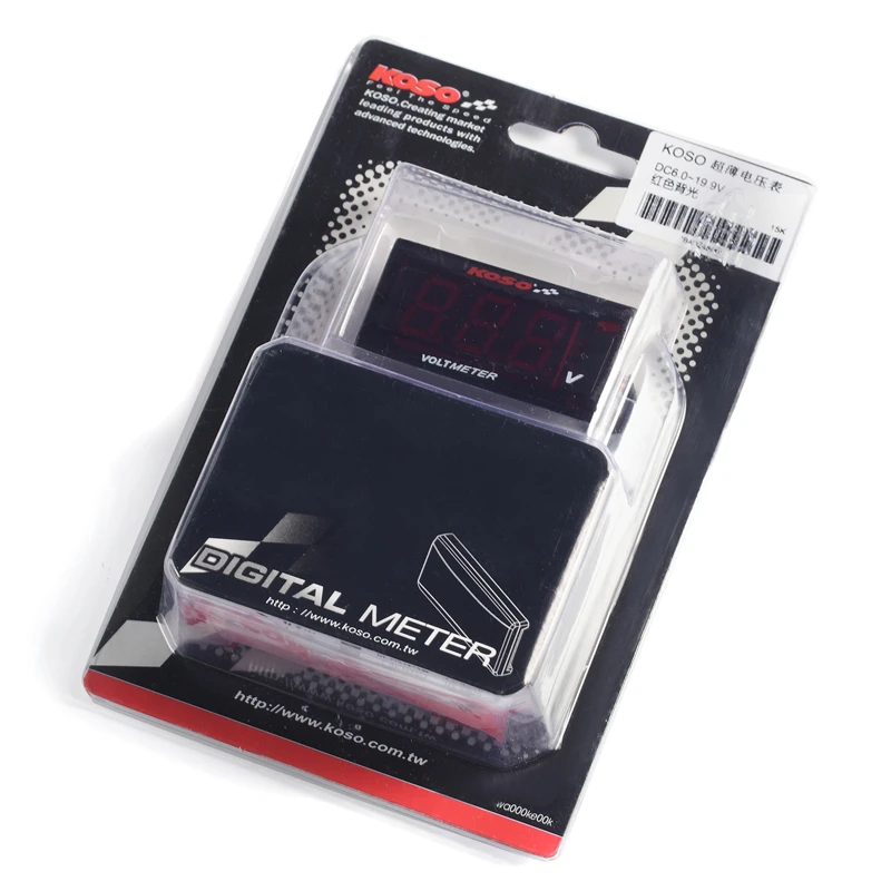 Универсальный светодиодный цифровой вольтметр постоянного тока 12 В