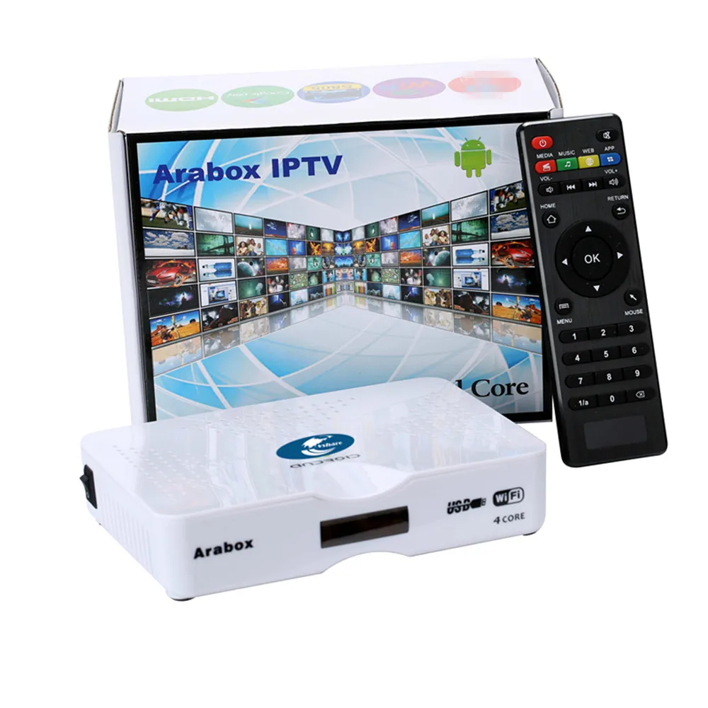VSHARE арабокс Арабский IP tv Box, Арабский IP tv Box бесплатно ТВ с 1300 iptv-канал приемник арабский Android iptv приставка