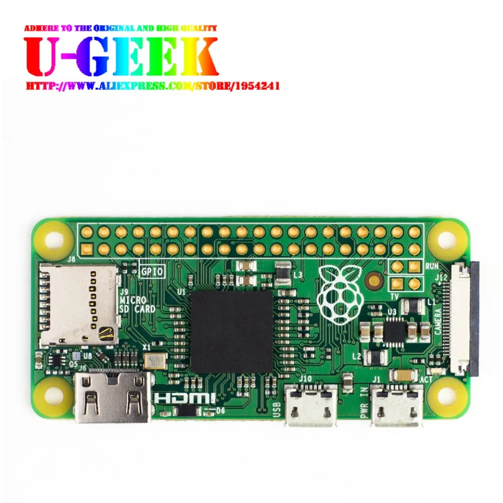 Материнская плата Raspberry Pi Zero камера версии 1 3 с процессором ГГц ОЗУ 512 Мб