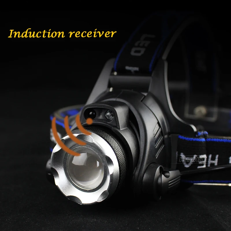 Новый перезаряжаемый через USB налобный фонарь светодиодный инфракрасный