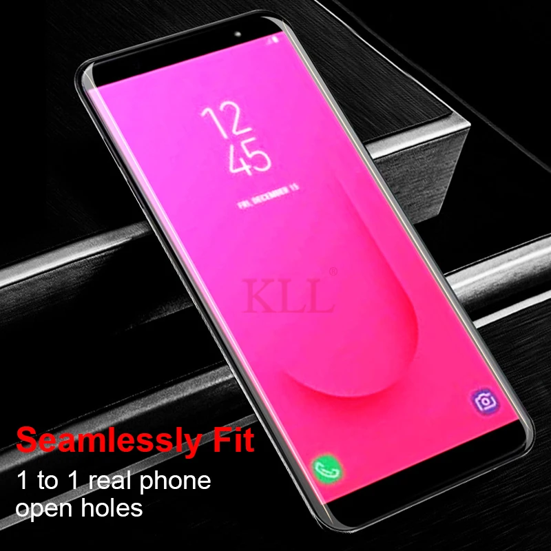 Полное покрытие из закаленного стекла для Samsung Galaxy J8 J7 J5 Prime Pro J6 J4 Plus Core J2 Защитная
