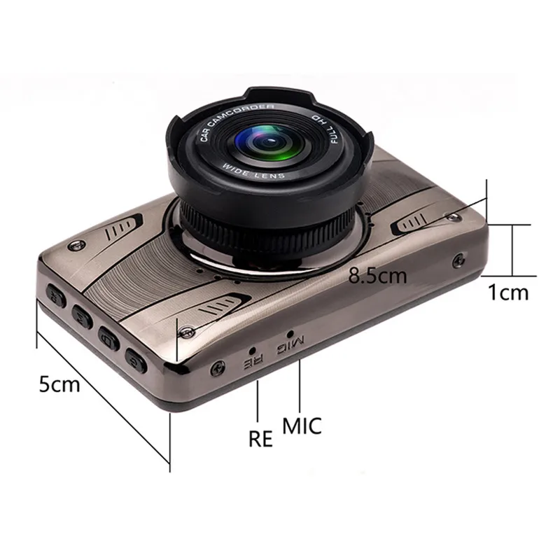 3 дюйма Full HD 1080 DVR автоматический Регистратор данных Dash Cam многоцелевой