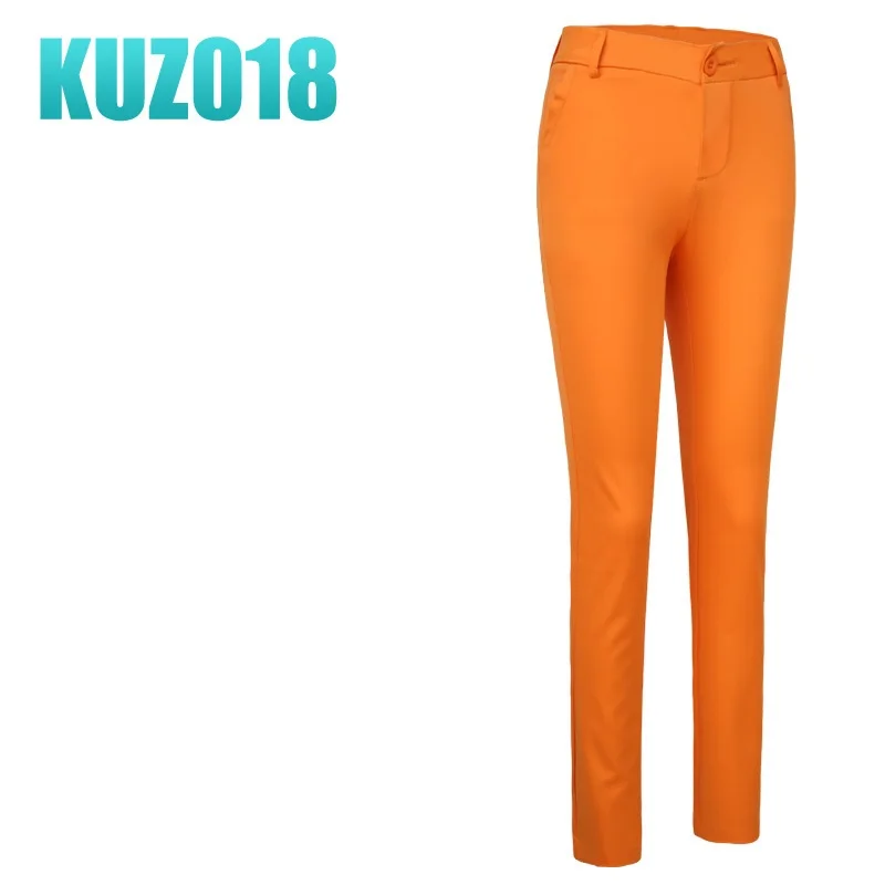Pgm брюки для гольфа женщин быстросохнущие дышащие длинные высокая эластичность