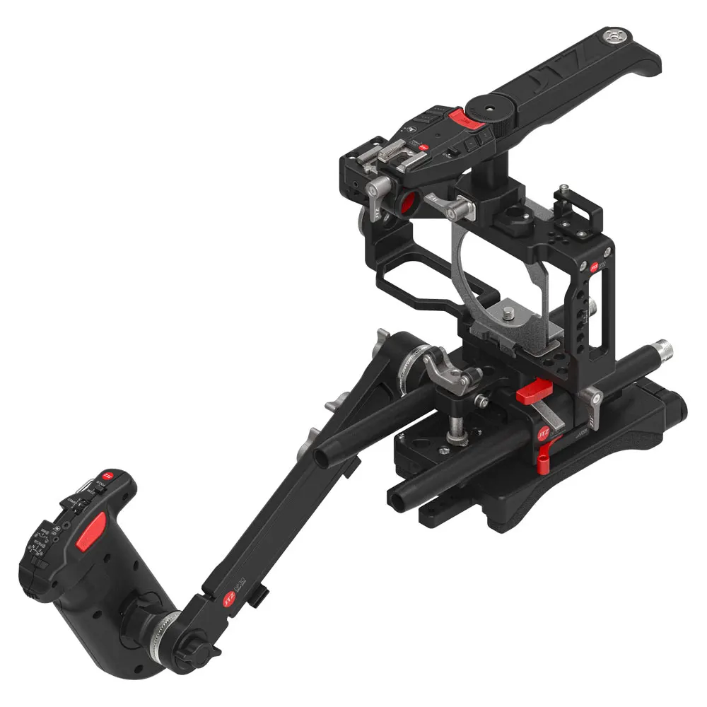 JTZ DP30 клетка опорная пластина Наплечная установка для BMPCC Blackmagic Pocket cinema camera