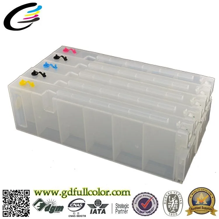 1200ML Refill ink Cartridge for Epson SureColor SC-T7080 T5080 T3080 inkjet printer cartridge with 10pcs Reset Chip